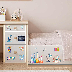 3 Sheets 3 Styles PVC Waterproof Decorative Stickers&nbsp;DIY-WH0404-563
