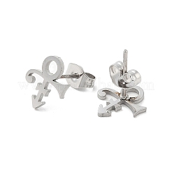 Non-Tarnish 304 Stainless Steel Stud Earrings&nbsp;EJEW-K285-02P
