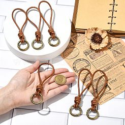 Vintage Cowhide Rope Pendant Decorations&nbsp;ST-CJ0028-13