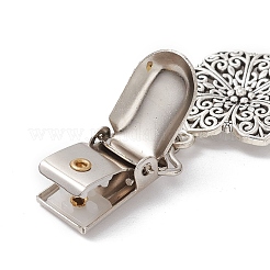 2Pcs Alloy & Iron Cardigan Clips&nbsp;JEWB-BR00183