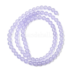 Natural & Dyed Malaysia Jade Bead Strands&nbsp;G-A146-4mm-A18