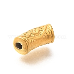 Ion Plating(IP) 304 Stainless Steel Curved Tube Beads&nbsp;STAS-I321-25G