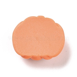Pumpkin Opaque Resin Cabochons&nbsp;X-RESI-F031-05