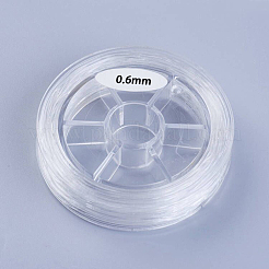 Round Japanese Elastic Crystal String&nbsp;EW-G008-01-0.6mm