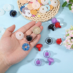 120Pcs Plastic Doll Craft Eyes&nbsp;FIND-PH0028-81