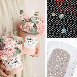Glitter Sequin Deco Mesh Ribbons&nbsp;OCOR-BC0008-37