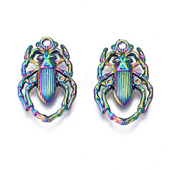 Rainbow Color Alloy Pendant Rhinestone Settings&nbsp;PALLOY-N156-182-NR