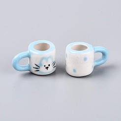 Handmade Porcelain Bunny Mug Cup Decoration&nbsp;PORC-T133-59