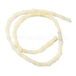 Natural White African Opal Beads Strands&nbsp;G-L624-G12-12x5mm