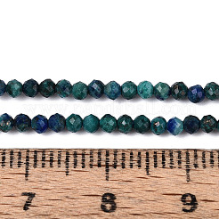 Natural Chrysocolla and Lapis Lazuli Beads Strands&nbsp;G-T143-15