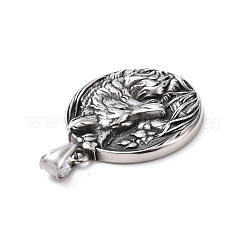 304 Stainless Steel Pendants&nbsp;STAS-J039-15AS