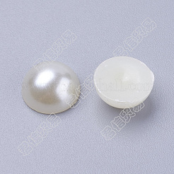 DIY Scrapbooking Imitated Pearl Acrylic Dome Cabochons&nbsp;X-OACR-H001-9