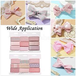 9 Yards 3 Styles Polyester Ribbon&nbsp;SRIB-A014-B10