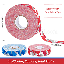 2 Rolls 2 Colors Bockey Masking Tape&nbsp;AJEW-GF0004-36A