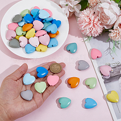 50Pcs Wood Beads&nbsp;WOOD-WR0001-25