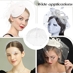 Polyester Mesh Bridal Veils&nbsp;AJEW-WH0470-10A