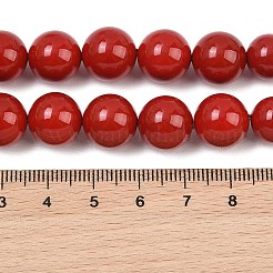 Electroplated Shell Pearl Graduated Beads Strands&nbsp;BSHE-C011-04-01