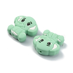 Food Grade Eco-Friendly Silicone Beads&nbsp;SIL-WH0010-02D