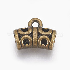 Tibetan Style Alloy Hangers&nbsp;TIBEP-QA785-AB-LF