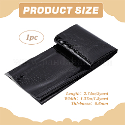 Crocodile Pattern PU Leather Fabric&nbsp;DIY-BC0018-10C
