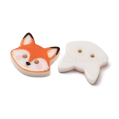 2-Hole Opaque Resin Buttons&nbsp;RE-CBA85A5-29