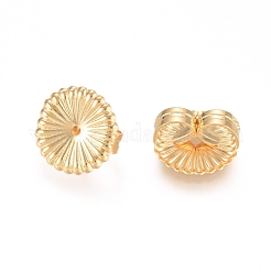 Brass Ear Nuts&nbsp;KK-L198-008G