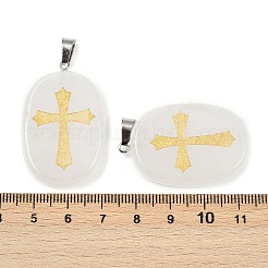Natural Quartz Crystal Pendants&nbsp;G-S392-01F