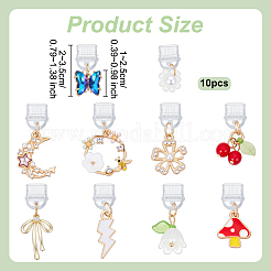10Pcs Plastic Mobile Dustproof Plugs&nbsp;HJEW-OC00210