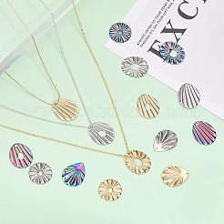 30Pcs 304 Stainless Steel Pendant&nbsp;STAS-CA0001-76