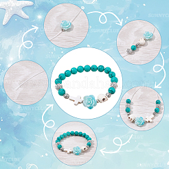 DIY Bracelet Making Finding Kits&nbsp;DIY-SC0032-36