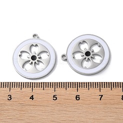 304 Stainless Steel Pendants&nbsp;STAS-C083-13P-02