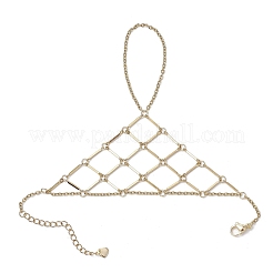 Brass Cable Chains Ring Bracelets for Women&nbsp;BJEW-JB11581-01