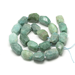 Natural Amazonite Crystal Beads Strands&nbsp;G-R425-15