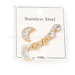 304 Stainless Steel Stud Earrings&nbsp;SA-CBAF6AD-29G