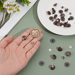 30 Sets Alloy Screw Buttons&nbsp;DIY-OC0013-64