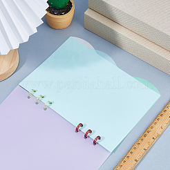 Plastic Notebook Index Divider Sheets&nbsp;AJEW-WH0766-89C