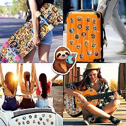50Pcs Cartoon Vinyl Stickers&nbsp;STIC-Q001-01A