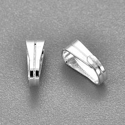 304 Stainless Steel Snap On Bails&nbsp;STAS-E436-27S