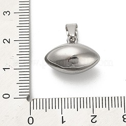 304 Stainless Steel Pendants&nbsp;STAS-Q343-08P