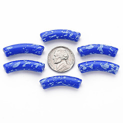 Opaque Spray Painted Acrylic Beads&nbsp;X1-MACR-S372-002F-B02