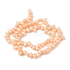Natural Cultured Freshwater Pearl Beads Strands&nbsp;PEAR-I007-04I-01A