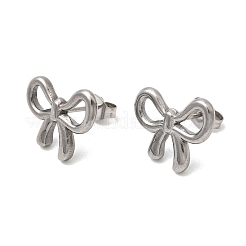 304 Stainless Steel Stud Earrings&nbsp;STAS-B126-13P