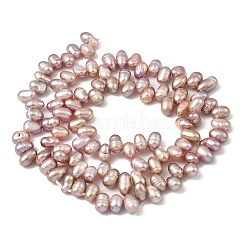 Natural Cultured Freshwater Pearl Beads Strands&nbsp;PEAR-I007-04A-01B