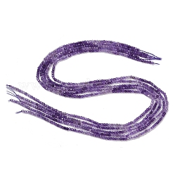 Natural Amethyst Beads Strands&nbsp;G-M096-B01-01