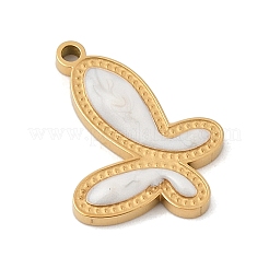 304 Stainless Steel Enamel Pendants&nbsp;STAS-U039-06G
