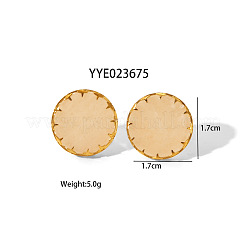 Flat Round Natural Rose Quartz Cuff Ring & Stud Earrings Sets&nbsp;MO9107-1