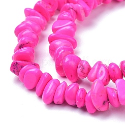 Natural Magnesite Beads Strands&nbsp;X-TURQ-P001-02A-09