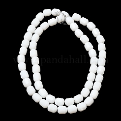 Opaque Column Glass Beads Strands&nbsp;EGLA-A043-02-UP02