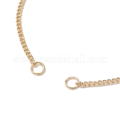 2Pcs 2 Colors 304 Stainless Steel Curb Chain Bracelet Slider Making&nbsp;AJEW-JB01244