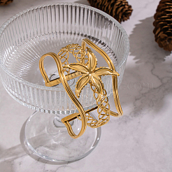 Vintage Starfish 304 Stainless Steel Cuff Bangles&nbsp;JJ9512